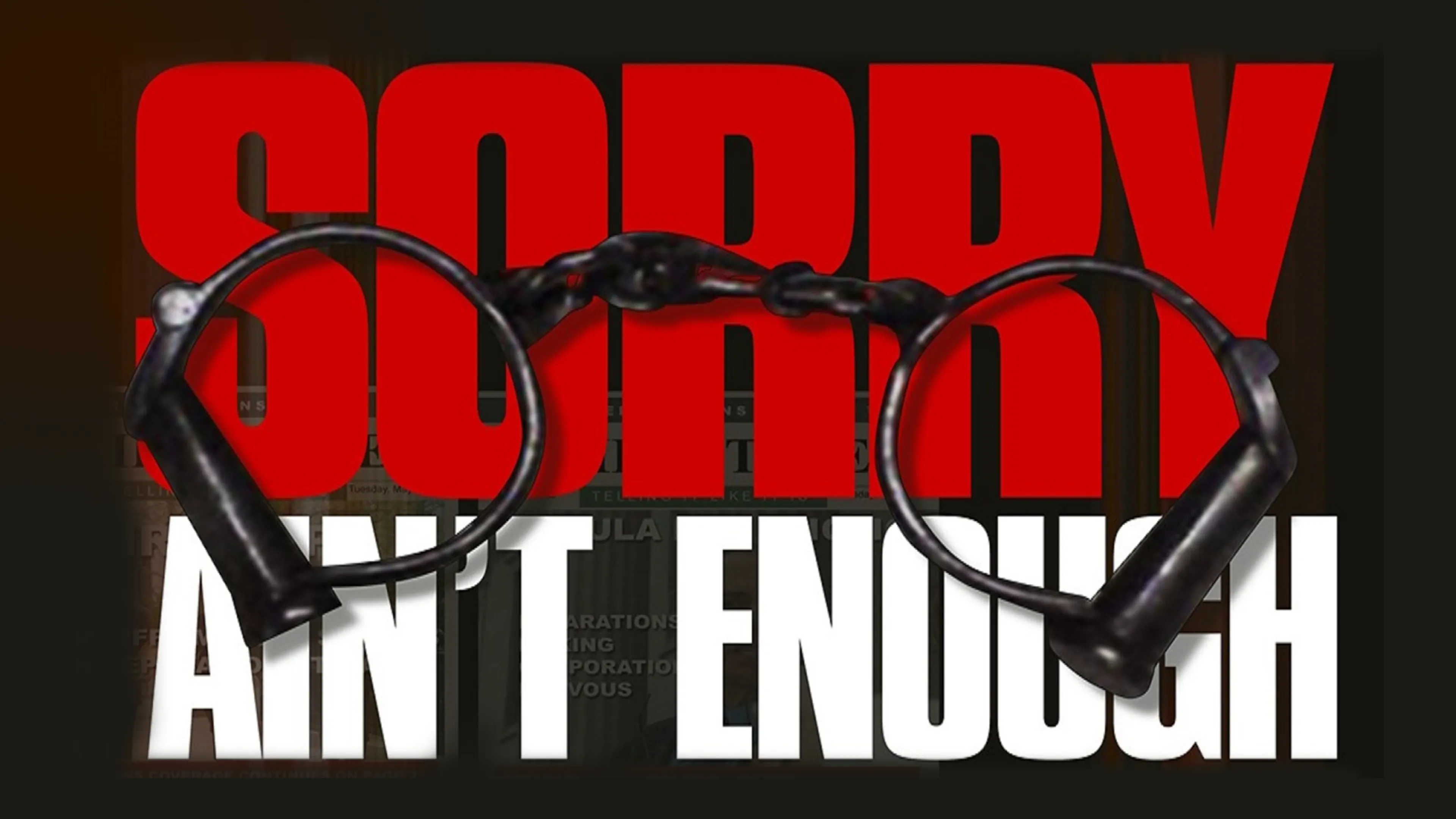 Sorry Ain't Enough poster
